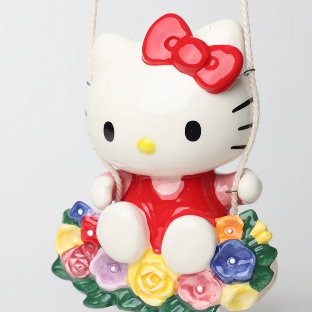 BLUE SKY CLAYWORKS HELLO KITTY SWINGER NEW - Picture 2 of 2